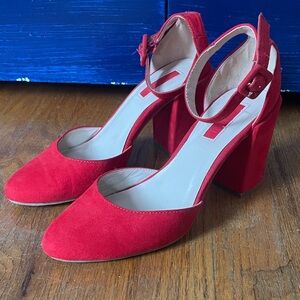 Elegant Red Women's Heels